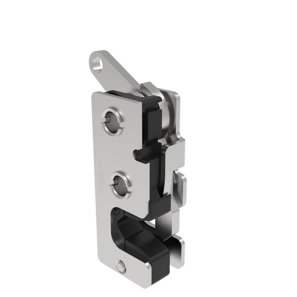 Southco Rotary Push To Close Latch, Small Size, Single Stage, with Integrated Bumper Bottom Trigger - R4-10-20-505-20