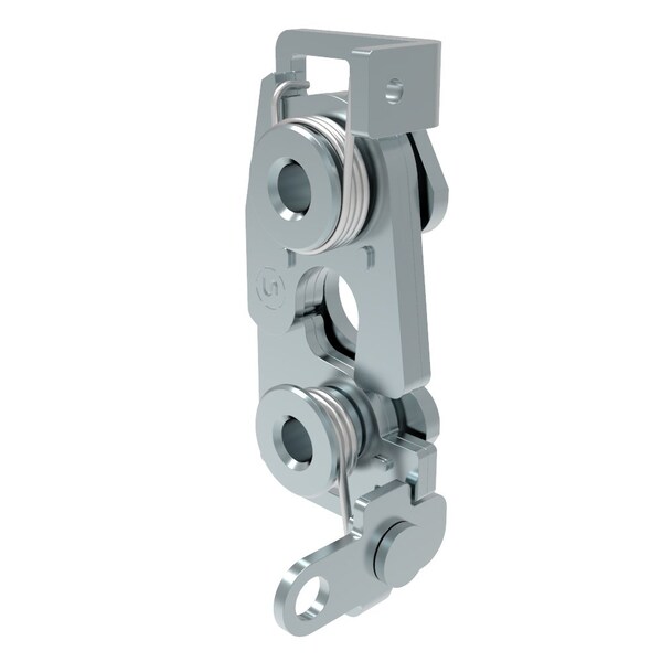 Southco Rotary Push To Close Latch, Large Size, Two Stage, Perpendicular Lever 6.7 mm Through Hole - R4-30-30-101-10