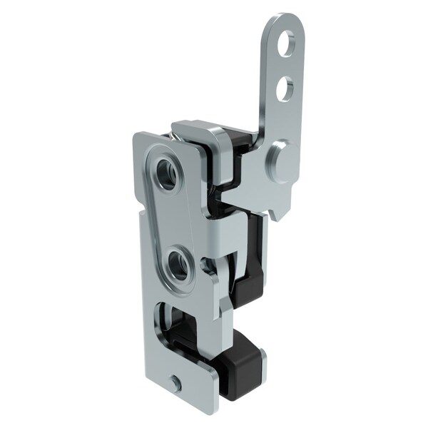 Southco Rotary Push To Close Latch, Small Size, Two Stage, with Integrated Bumper In-Line Lever - R4-10-31-205-10