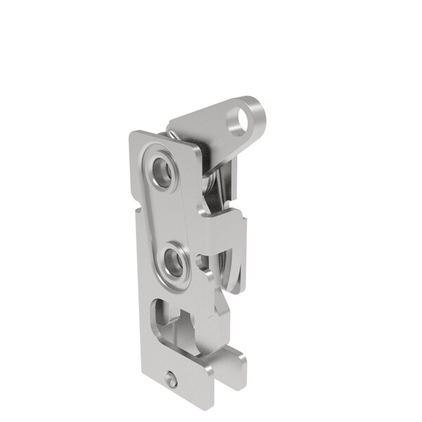 Southco Rotary Push To Close Latch, Small Size, Single Stage, Top Trigger M6 Thread, Stainless Steel - R4-10-12-601-20