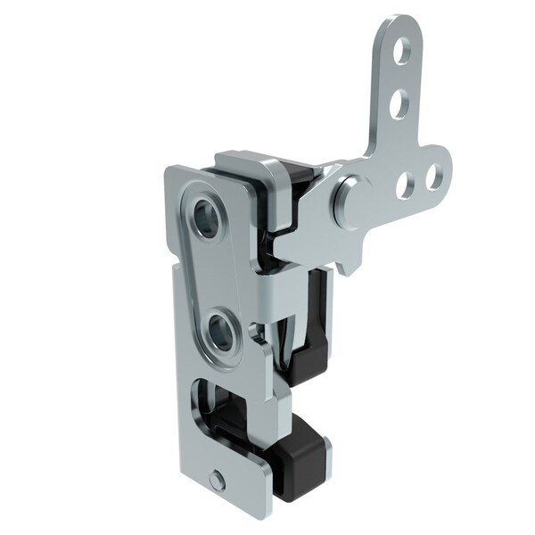Southco Rotary Push To Close Latch, Small Size, Single Stage, with Integrated Bumper 2-Point Lever - R4-10-10-305-10