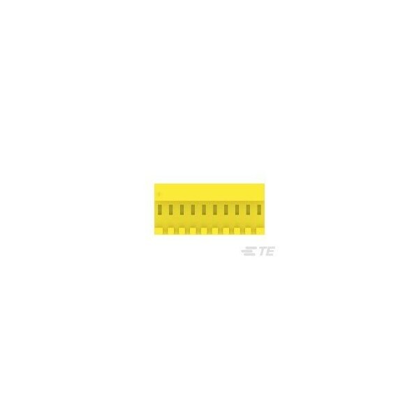Te Connectivity 10P MTA156 CONN ASSY 20AWG YEL - 4-640427-0