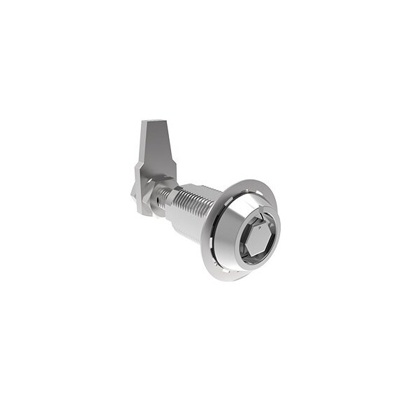 Southco Vise Action  Compression Latch, Large Size, Bellcore 216, Aluminum Alloy, Powder Coat, Clear - E3-2215-306
