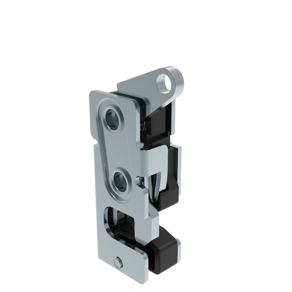 Southco Rotary Push To Close Latch, Small Size, Single Stage, with Integrated Bumper Top Trigger - R4-10-10-605-10