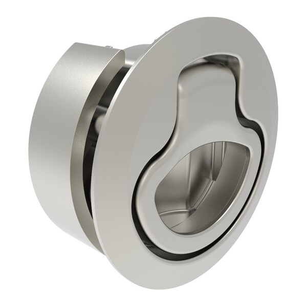 Southco Actuator, No Restriction, Large Size, 316 Stainless Steel, Electropolished, Bright - AC-M1-62-8