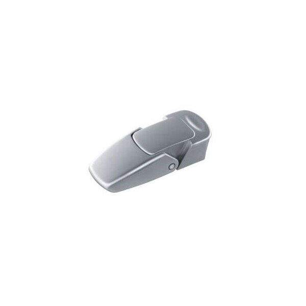 Southco Draw Latch, No Restriction, Large Size, Zinc Alloy, Chrome Plated, Satin - V7-20-101-20