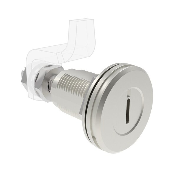 Southco VISE ACTION Compression Latch, Large Size, Slotted Recess, Stainless Steel, Electropolished - E3-A19-02