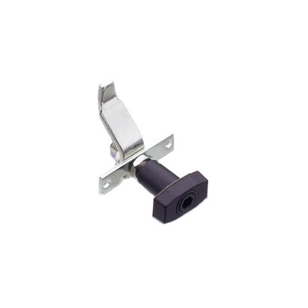 Southco Vise Action, Compression Latch, Large Size, 8 mm Hex Recess, Zinc Alloy, Powder Coat, Black,  - E3-312-75