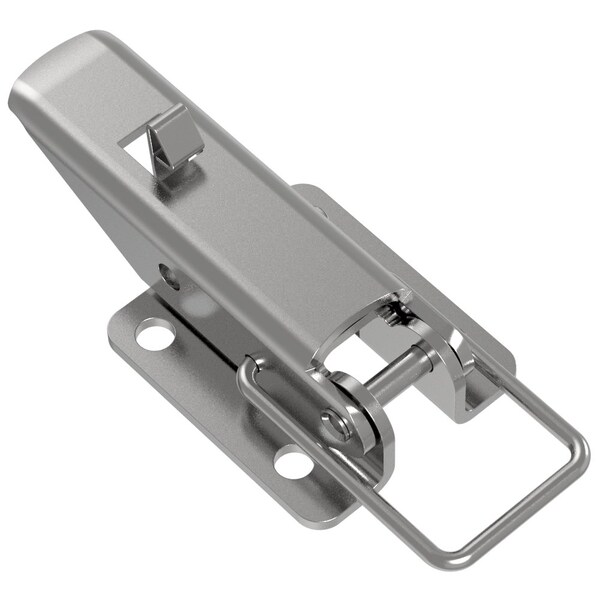 Southco Toggle Style Draw Latch, Medium Size, Exposed Mount, Stainless Steel, Passivated - TL-40-111-52