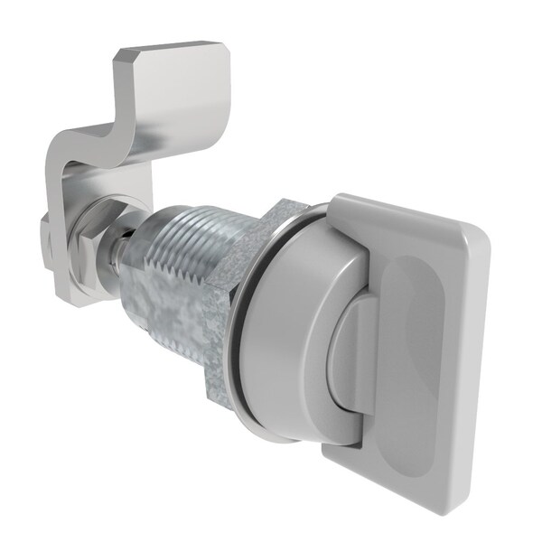 Southco Vise Action Compression Latch, Small Size, Knob, Zinc Alloy, Powder Coated, Silver - E3-57-47