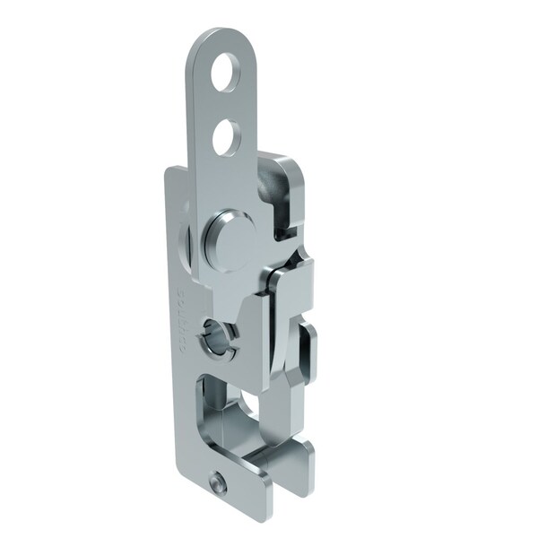 Southco Rotary Push To Close Latch, Small Size, Two Stage, In-Line Lever 7.2 mm Through Hole, Steel - R4-10-40-201-10