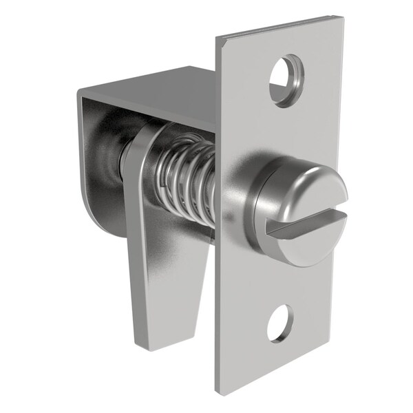 Southco Compression Latch, Self-adjusting Grip, Slotted Flush, Turn Counterclockwise to Latch / Lock - 44-10-17-0