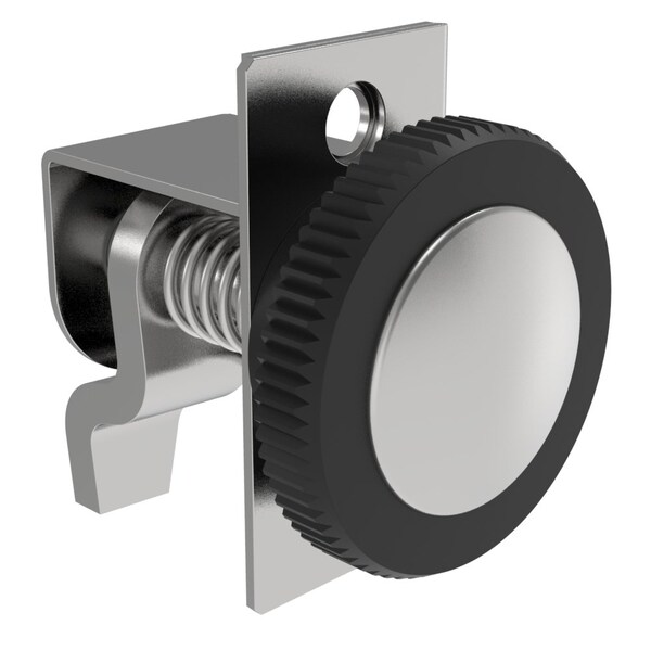 Southco Compression Latch, Self-adjusting Grip, Knob Style, Turn Clockwise to Latch / Lock - 44-99-116-13
