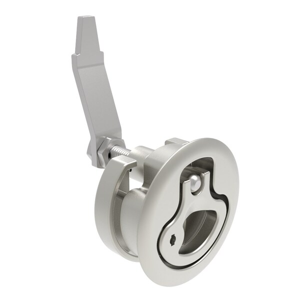 Southco Push-to-Close Latch, Large Size, Key Locking, 12 - 22.5mm .475 - . 885 in Door thickness - M1-25-82-78