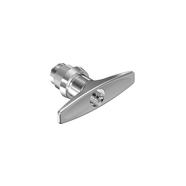 Southco Quarter-Turn Cam Latch, Key Locking without lock core T-handle, Without Cam, Sealed Zinc Alloy - E5-9-632-UU1
