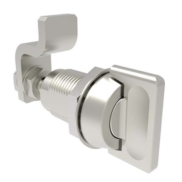 Southco Vise Action Compression Latch, Small Size, Knob, Stainless Steel, Electropolished, Silver - E3-57-42