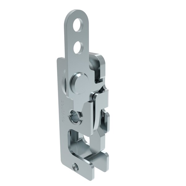 Southco Rotary Push To Close Latch, Small Size, Single Stage, In-Line Lever 7.2 mm Through Hole, Steel - R4-10-20-201-10