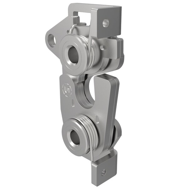 Southco Rotary Push To Close Latch, Large Size, Two Stage, Bottom Lever 6.7 MM Through Hole - R4-30-40-501-20