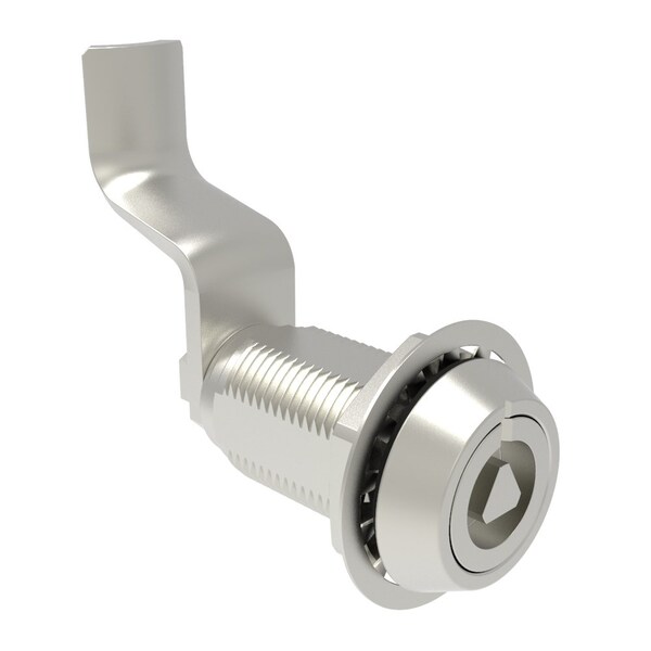 Southco Vise Action, Compression Latch, Large Size, 7 mm Triangle Recess, Stainless Steel - E3-103-192