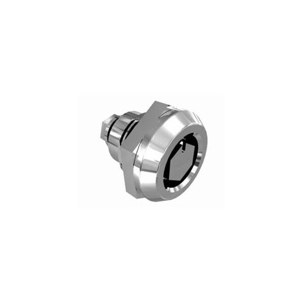 Southco Quarter-Turn Cam Latch, Bellcore 216, Without Cam, Sealed, Zinc Alloy, Chrome Plated, Bright - E5-6-132-UU1
