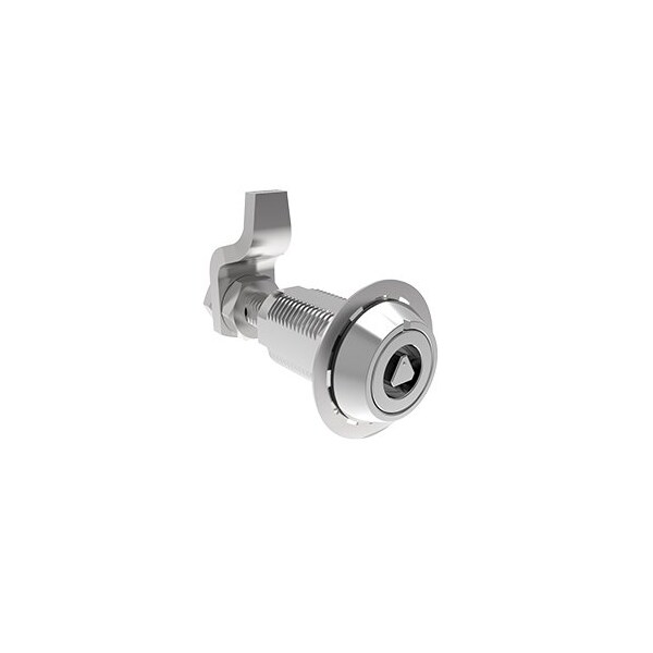 Southco Vise Action  Compression Latch, Large Size, 7 mm Triangle, Aluminum Alloy, Powder Coat, Clear - E3-223-206