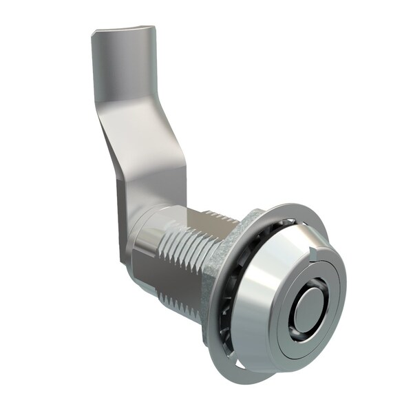 Southco Vise Action, Compression Latch, Large Size, Tubular Key, Zinc Alloy Chrome Plated - E3-105-121