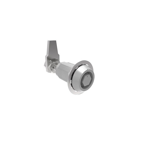 Southco Vise Action  Compression Latch, Large Size, Bellcore 216, Aluminum Alloy, Powder Coat, Silver - E3-115-376