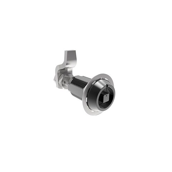 Southco Vise Action  Compression Latch, Large Size, 7 mm Square, Aluminum Alloy, Anodized, Black - E3-14-259