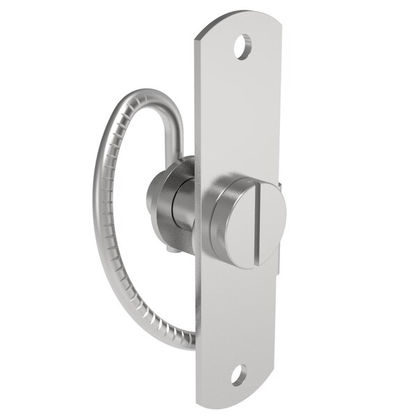 Southco Compression Latch, Self-Adjusting, Slotted Head, Rivet / Screw thru hole Installation - 57-40-111-10