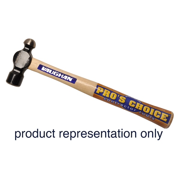 Vaughan 16 in. 40 oz. Commercial Ball Peen Hammer - 15930