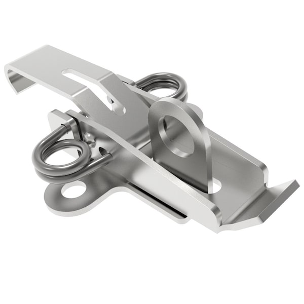 Southco Draw Latch, Pad Lockable, Short Blade, Stainless Steel, Natural - V2-0026-52
