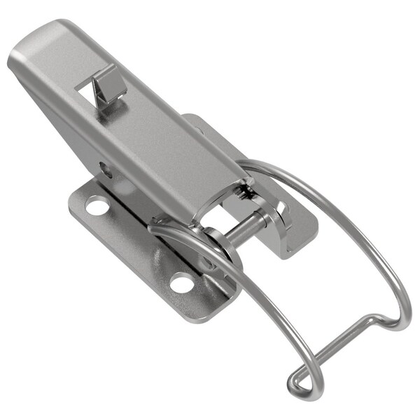 Southco Toggle Style Draw Latch, Medium Size, Exposed Mount, Stainless Steel, Passivated - TL-40-115-52