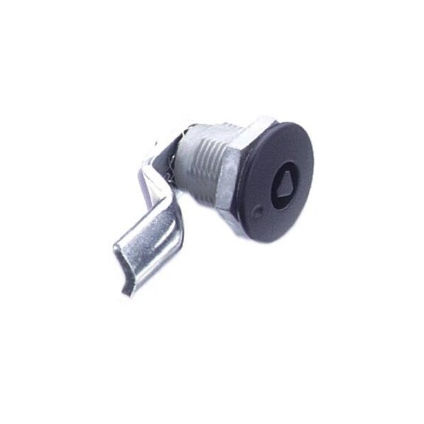 Southco Quarter-Turn Cam Latch, 7 mm Triangle Recess, 12mm .47 in Grip, Not Sealed Zinc Alloy - E5-2-025-030