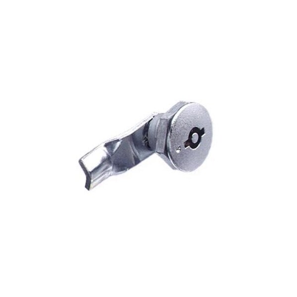Southco Quarter-Turn Cam Latch, 5 mm Double Bitted Recess, 18mm .71 in Grip, Sealed Zinc Alloy - E5-1-071-101