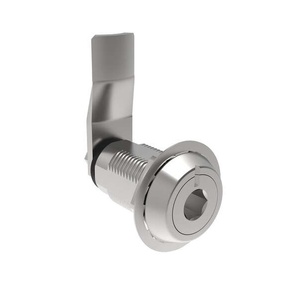 Southco Vise Action, Compression Latch, Large Size, 8 mm Hex Recess, Stainless Steel Passivated - E3-106-090