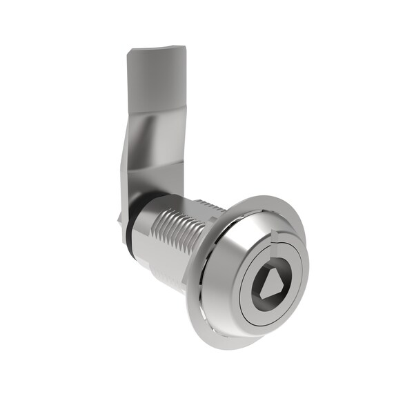 Southco Vise Action, Compression Latch, Large Size, 7 mm Triangle Recess, Stainless Steel - E3-123-060