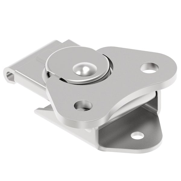 Southco Link Lock Draw Latch, Small Size, Riveted, Stainless Steel, Natural - K3-1625-52