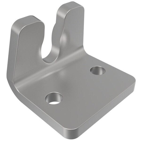 Southco Under-center Draw Latch Keeper, Stainless Steel, Natural - 91-634-52