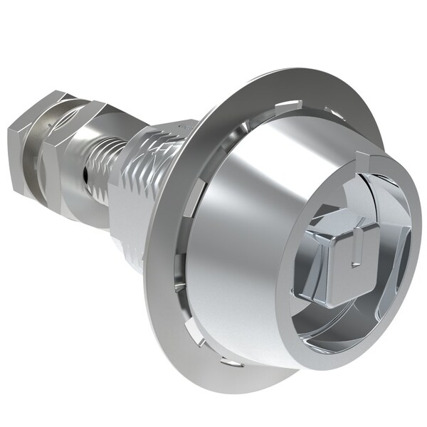 Southco Vise Action  Compression Latch, Large Size, Railway Standard, Zinc Alloy, Chrome Plated, Bright - E3-C2211-01