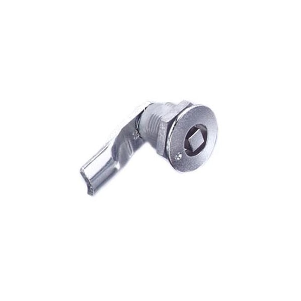 Southco Quarter-Turn Cam Latch, 8 mm Square, 14mm .55 in Grip, Sealed, Zinc Alloy, Chrome Plated, Bright - E5-2-051-041