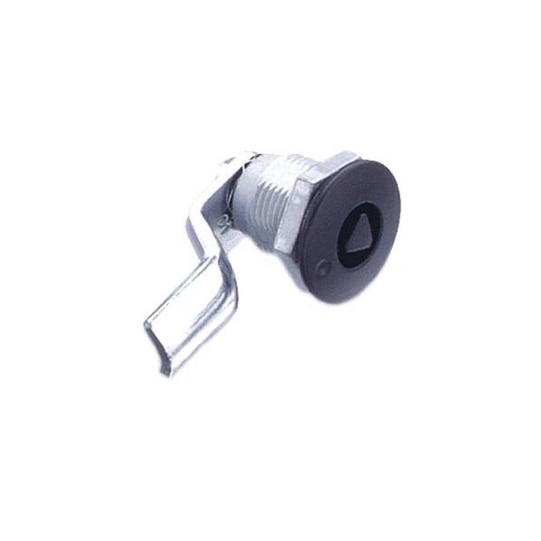 Southco Quarter-Turn Cam Latch, 8 mm Triangle Recess, 10mm .39 in Grip, Sealed Zinc Alloy - E5-2-035-021