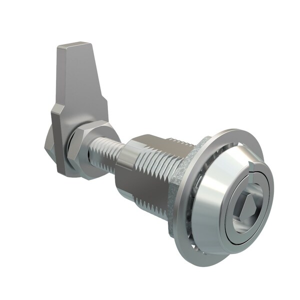 Southco Vise Action Compression Latch, Large Size, 8 mm Triangle, Zinc Alloy, Chrome Plated, NULL - E3-120-31
