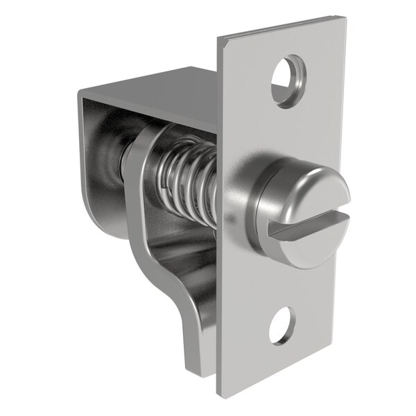Southco Compression Latch, Self-adjusting Grip, Slotted Flush, Turn Counterclockwise to Latch / Lock - 44-10-16-0