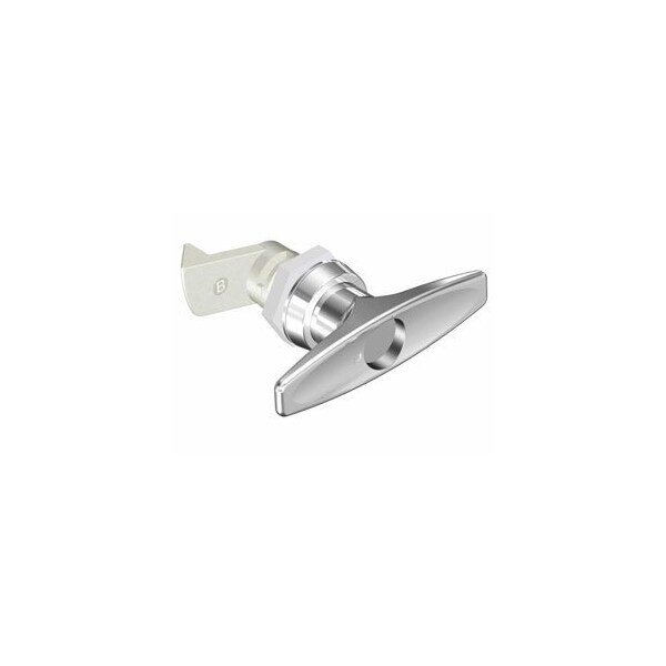 Southco Quarter-Turn Cam Latch, Key Locking without lock core T-handle, 23mm .91 in Grip, Not Sealed - E5-9-632-520