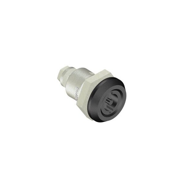Southco Quarter-Turn Cam Latch, 3 mm Double Bitted Recess, Without Cam, Sealed Zinc Alloy, Powder Coat - E5-6-065-TL0