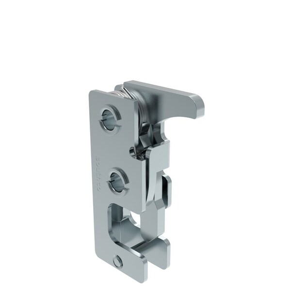 Southco Rotary Push To Close Latch, Small Size, Two Stage, Hand Operated 7.2 mm Through Hole, Steel - R4-10-40-401-10