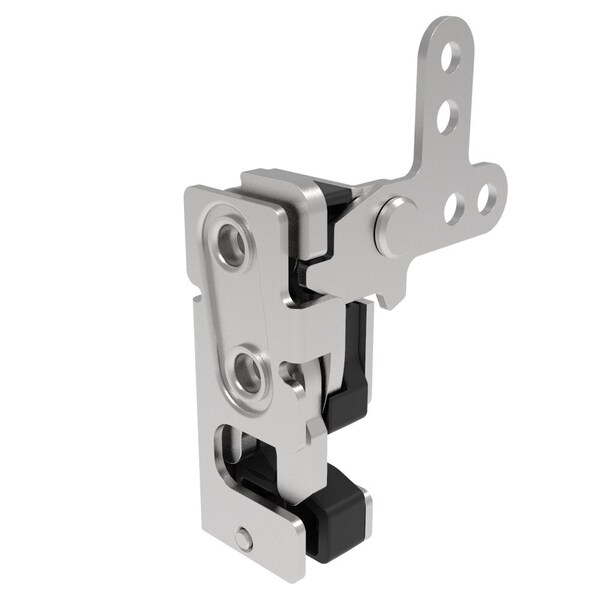 Southco Rotary Push To Close Latch, Small Size, Two Stage, with Integrated Bumper 2-Point Trigger - R4-10-30-305-20