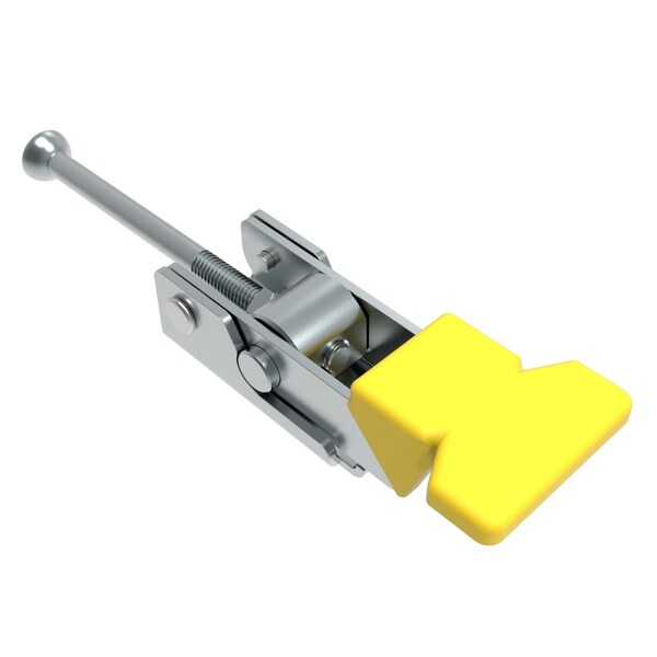 Southco Over-center Draw Latch, Medium Size, Type A Keeper, Steel Zinc Plate, Bright chromate - A1-10-501-20