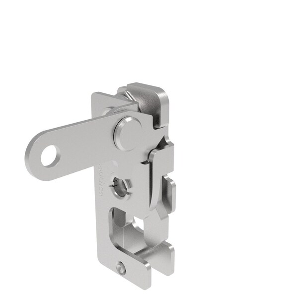 Southco Rotary Push To Close Latch, Small Size, Single Stage, Perpendicular Lever M6 Thread - R4-10-22-101-20