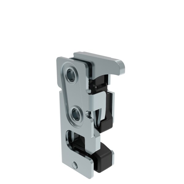 Southco Rotary Push To Close Latch, Small Size, Single Stage, with Integrated Bumper Hand Operated - R4-10-10-405-10